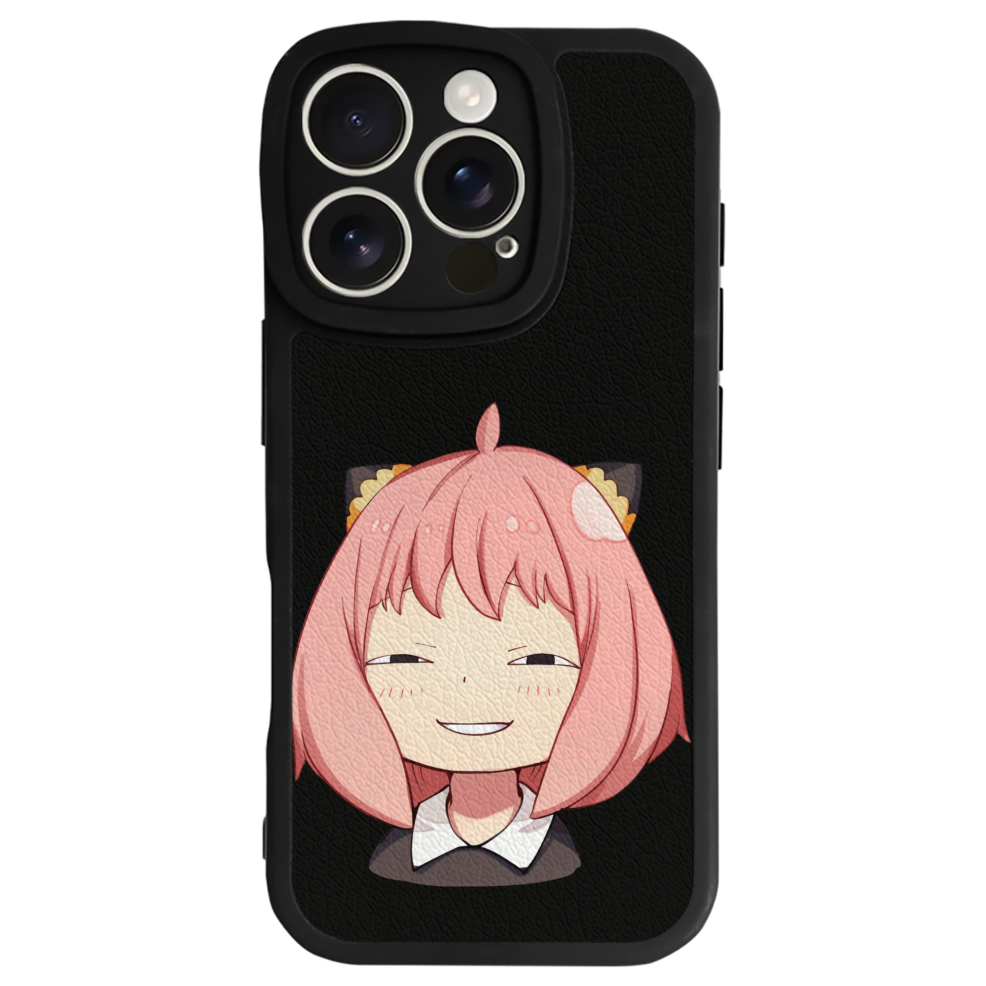 （画像用） SPY×FAMILY间谍家家酒 【iPhone 16シリーズ対応】シリコンスマホケース（レザー調） 材質：シリコン